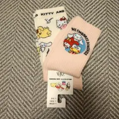 【新品】サンリオ×ZARA 靴下 2足セット