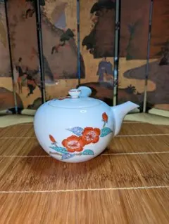 花柄 急須 、茶碗×5のセット