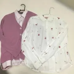 Cath Kidston 花柄刺繍 長袖シャツ サイズ10