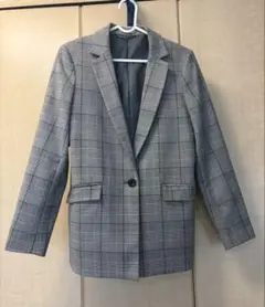 GU ジャケット グレーチェック S