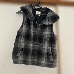 チェック柄ベスト Lサイズ