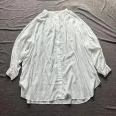 chocol raffine ホワイト長袖シャツ