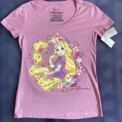 Disney ラプンツェル Tシャツ ピンクのサムネイル