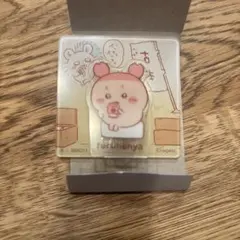 ちいかわアクリルシーンクリップビスケット　古本屋　モモンガ　アクリルクリップ
