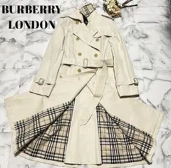 バーバリーロンドン　トレンチコート　ノバチェック　ロング丈　9 M