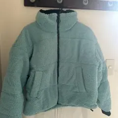 L.L.Bean フリースジャケット ボアジャケット S グリーン 小さめ 
