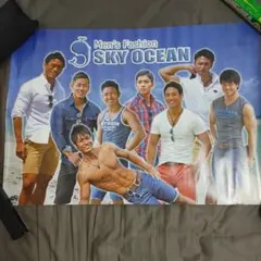 新品同様　メンズファッションSKY OCEANスカイオーシャン非売品特大ポスター