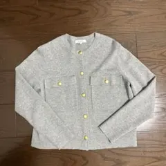 プラステ☆PLST☆メタルボタンクルーネックカーディガン☆ニット☆サイズ S