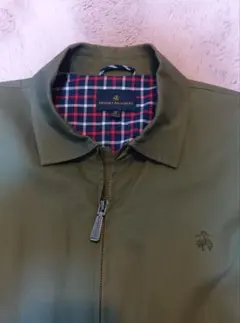 【美品】ブルックスブラザース　スウィングトップ　ブルゾン　オリーブ　トップス　М