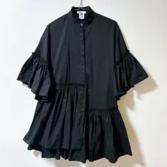 ふぁみまん専用ダブルスタンダードクロージング　タイプライターボリュームブラウス