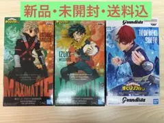 僕のヒーローアカデミア フィギュア 3点セット 爆豪勝己 轟焦凍 緑谷出久