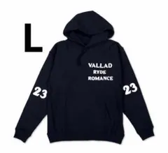 VALLAD 23HOODIE NAVY Mサイズ　パーカー 2026年最新】vallad パーカーの人気アイテム - メルカリ