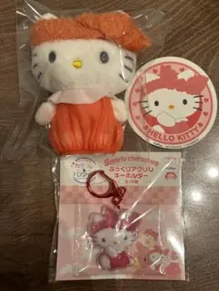 サンリオ カラフルバスタイム HELLO KITTY キティ ぬいぐるみ シール