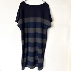 CINEMACLUB シネマクラブ　ワンピース チュニック　L ネイビー