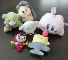 カービィ・ハリネズミ　シナモ　 ぬいぐるみまとめ売り