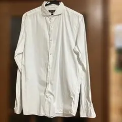 ナノユニバース ホワイトシャツ　XL