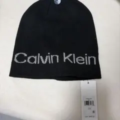 Calvin Klein ブラック ニット帽 15Z USオリジナル