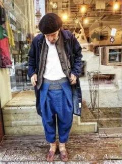 KAPITAL キャピタル 20ss シモキタ 野良着 パンツ サルエル デニム KAPITAL キャピタル 20ss シモキタ 野良着 パンツ サルエル