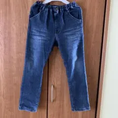 BREEZE インディゴブルーデニムロングパンツ