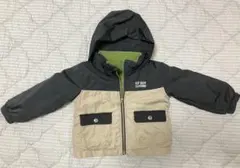 3WAY フード付き黒とベージュのアウター