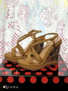 DIANA ⭐︎ディズニー ミッキー ウェッジソールサンダル