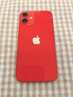 【訳あり】Apple iPhone 12 mini レッド ＊ SIMフリー