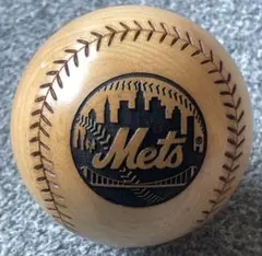 Mets GBOW 木製 野球ボール