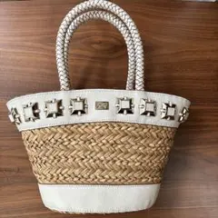 【美品】アニヤハインドマーチ　カゴ　トート　バック