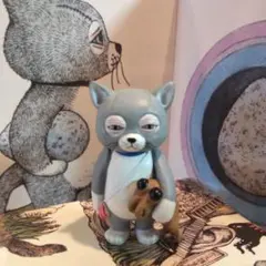 ヒグチユウコ マスコットフィギュア ニャンコ