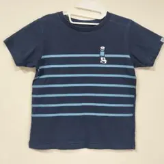 スーパーマリオ　ユニクロ Tシャツ 130cm ネイビー