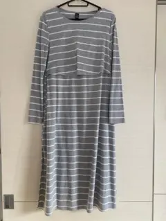 マタニティ　授乳　パジャマ　ワンピース　部屋着