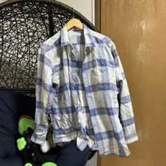 Hush Puppies チェック柄ネルシャツ Lサイズ