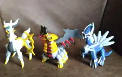 ポケモン フィギュア 3体セット アルセウス ギラティナ ディアルガ