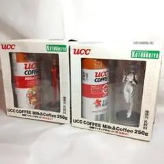 UCC コーヒー ミルク&コーヒー エヴァフィギュアセット
