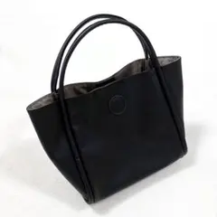 【Beverly Hills POLO CLUB】ハンドバッグ 黒 レザー調