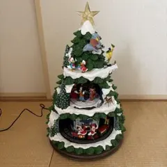 コストコ購入品 ディズニー クリスマスツリー フィギュア 音楽付きのサムネイル