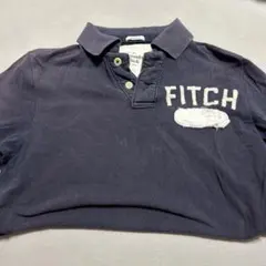 Abercrombie & Fitch アバクロ 紺 ポロシャツ