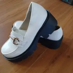 トラックソールビットローファー