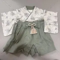 ベビー袴ロンパース