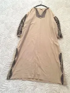 秋カラー✨美品✨ドアーズ 刺繍 エンブロイダリー　ワンピース　ブラウス