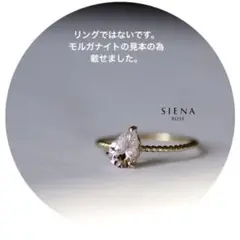 シエナロゼ　SIENAROSE K10 モルガナイト チャーム 新品 トップ