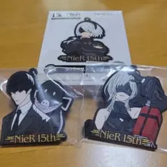 NieR ミニアクリルパネル ラバーストラップ 15周年記念くじ - メルカリ