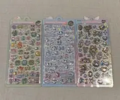 【正規品】ボンボンドロップシール　マジカル ねこねこ みずいろ