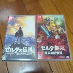 ゼルダの伝説 Switch ソフト 3本セット - メルカリ