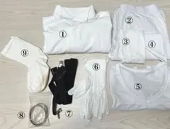 新郎小物セット 9点 フォーマル ウィングカラーシャツ 結婚式 ウエディング