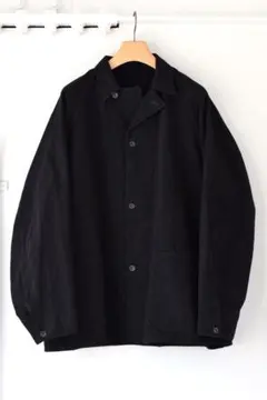 極美品 コモリ デニムワークジャケット カバーオール 現行 4/XL.LL相当 COMOLI デニムワークジャケット 4