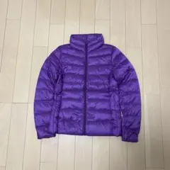 00s old uniqlo ダウン パープル y2k 短丈 モンベル似
