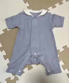 襟付きロンパース