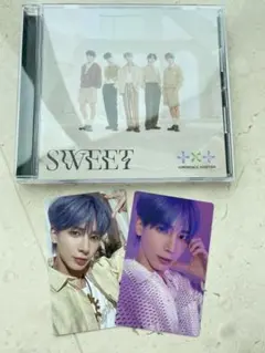TXT  SWEET  トレカ　通常盤ユニバーサル限定盤　テヒョンセット