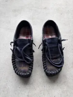 CLARKS×NICHOLAS DALEY WALLABEE ネイビー　26.5のサムネイル